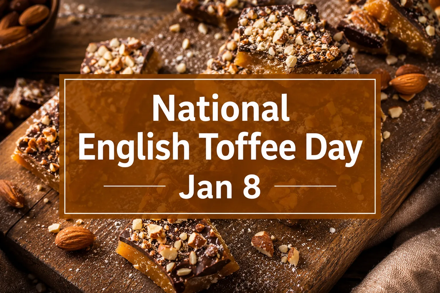 January 8 National English Toffee Day: History, Recipes & How to Celebrate in 2026