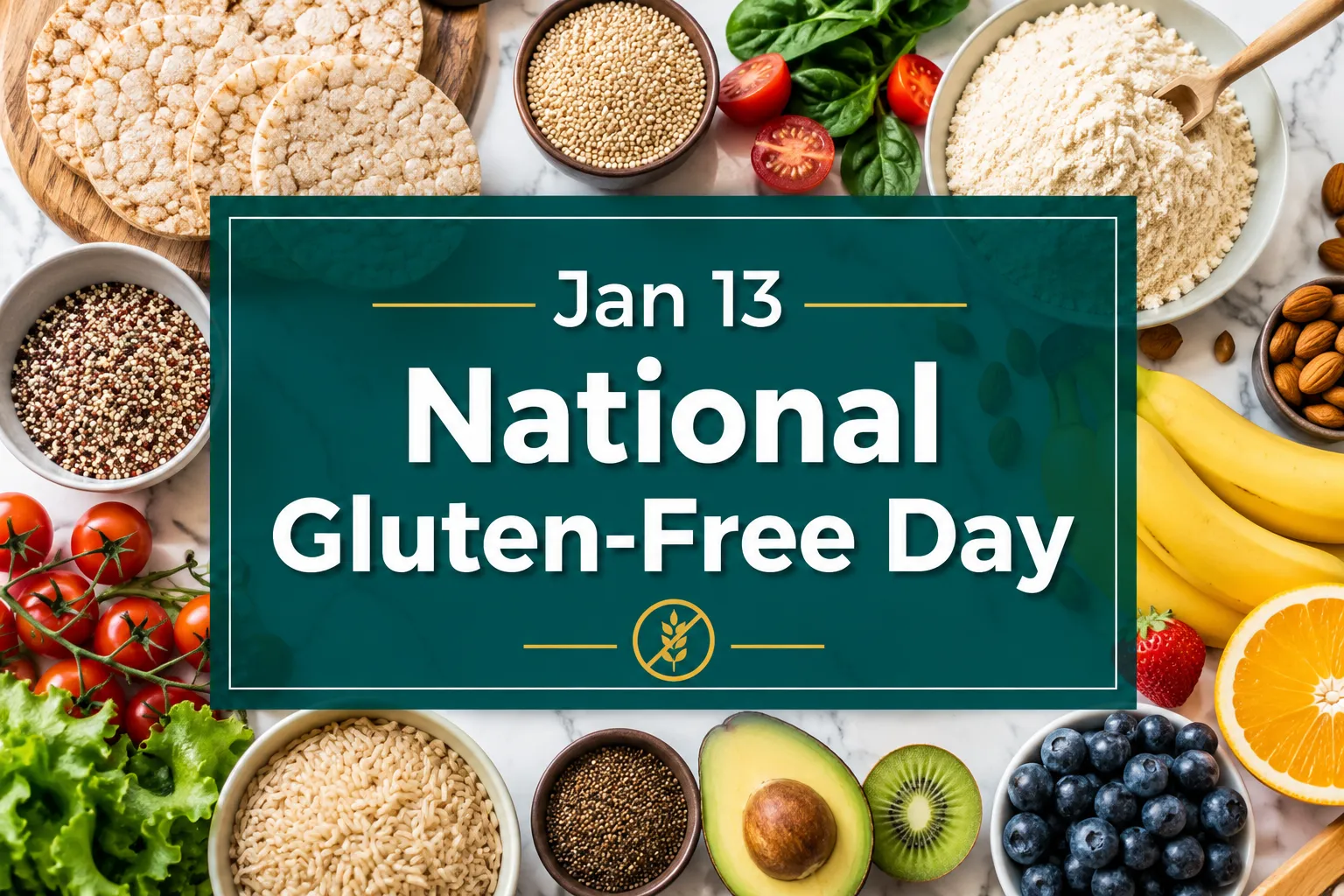 January 13 National Gluten-Free Day: History, How to Celebrate & What to Know in 2026
