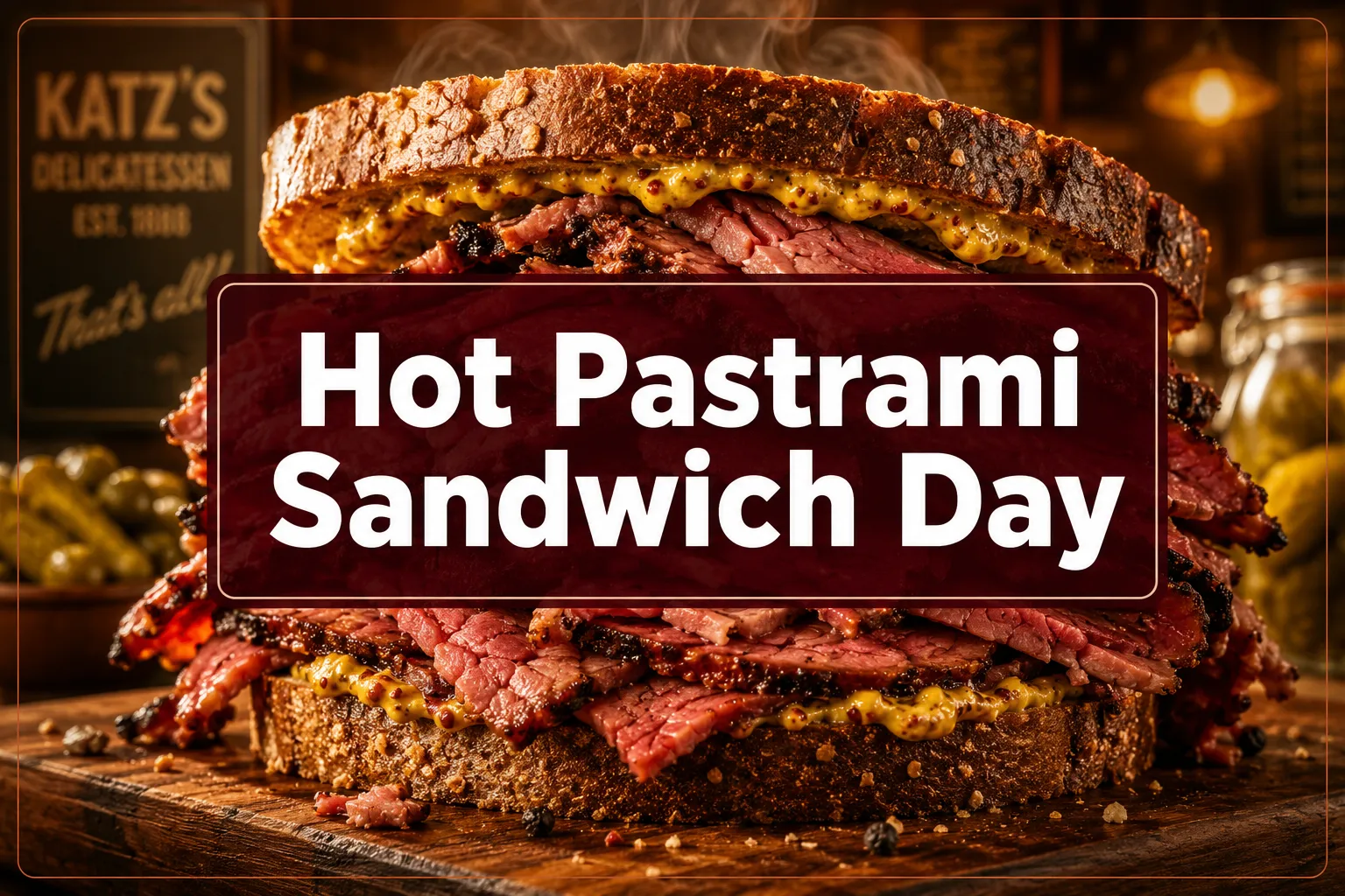 January 14 National Hot Pastrami Sandwich Day: History, How to Celebrate, and Everything You Need to Know in 2026