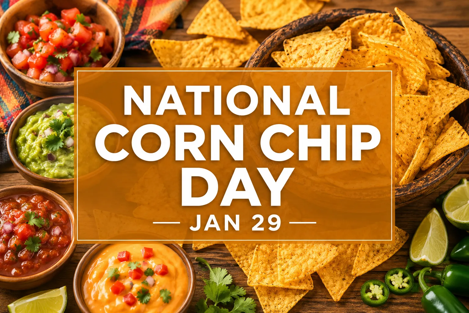 January 29 National Corn Chip Day,