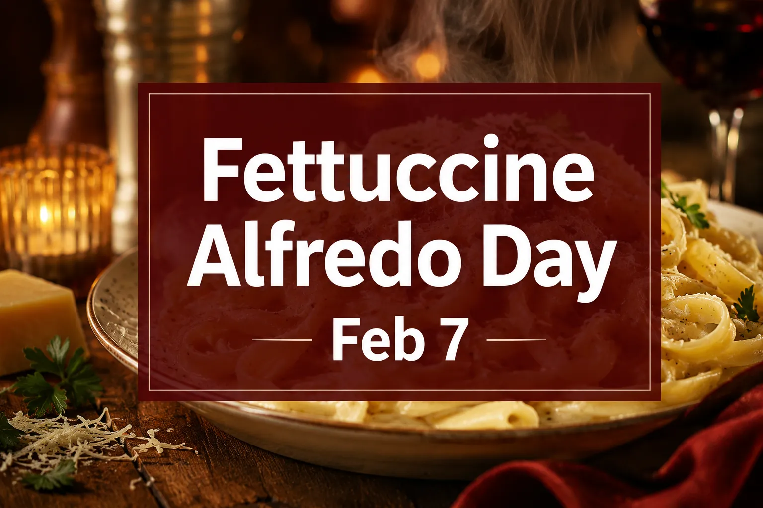 February 7 National Fettuccine Alfredo Day: History, Recipes, and How to Celebrate in 2026