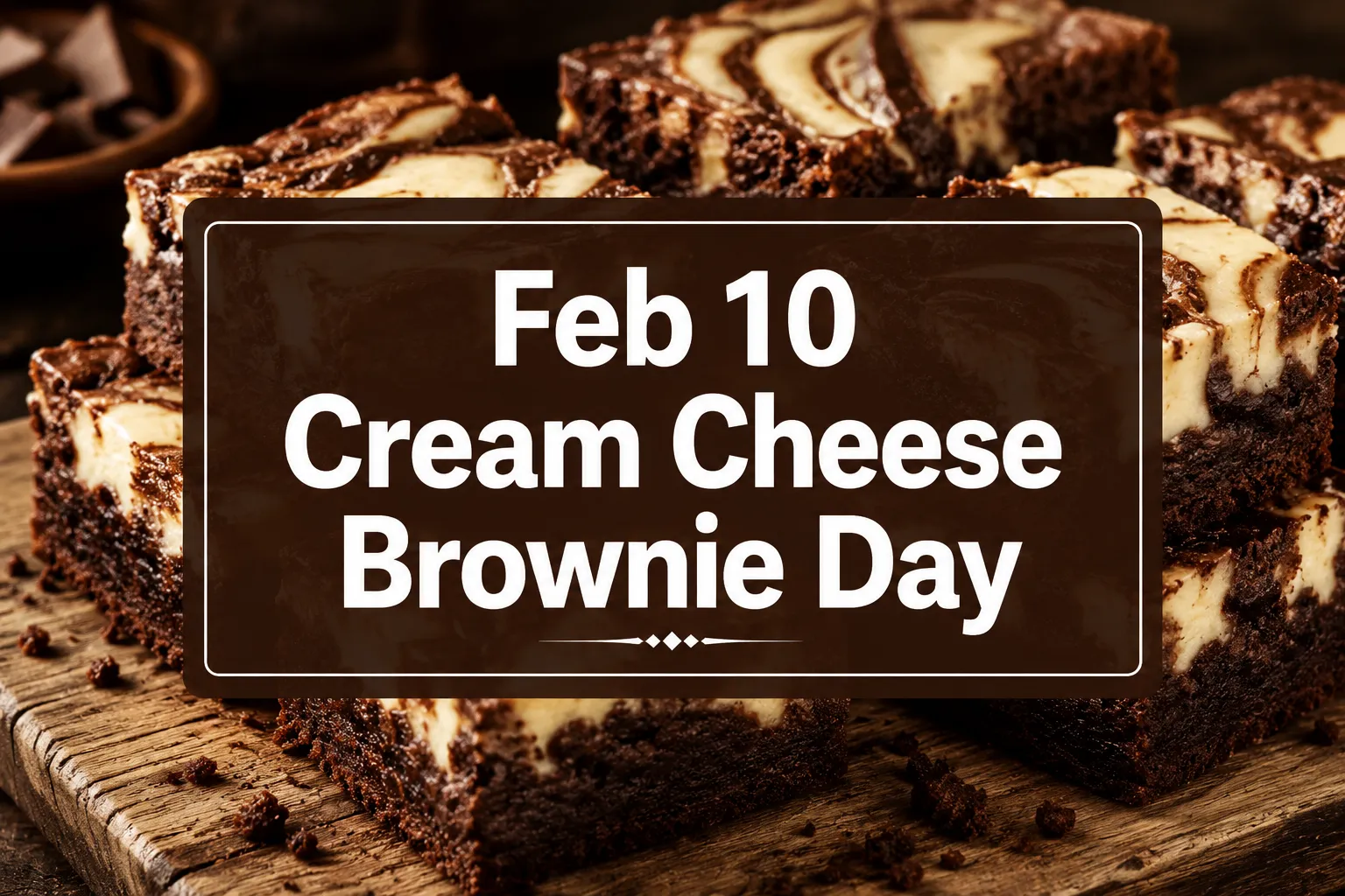 February 10 Cream Cheese Brownie Day: History, Recipes, and How to Celebrate in 2026