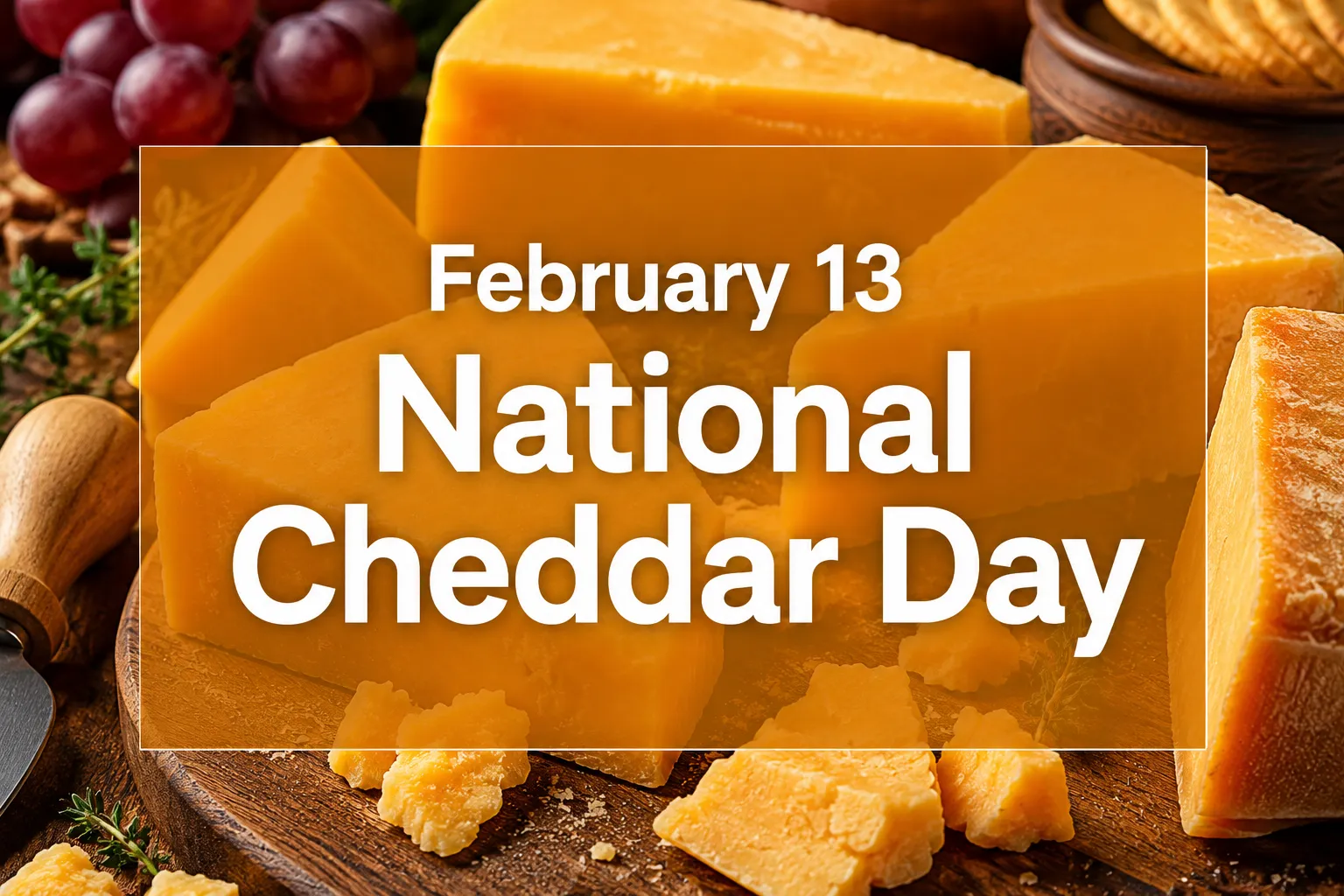 February 13 National Cheddar Day: History, Recipes, and How to Celebrate in 2026