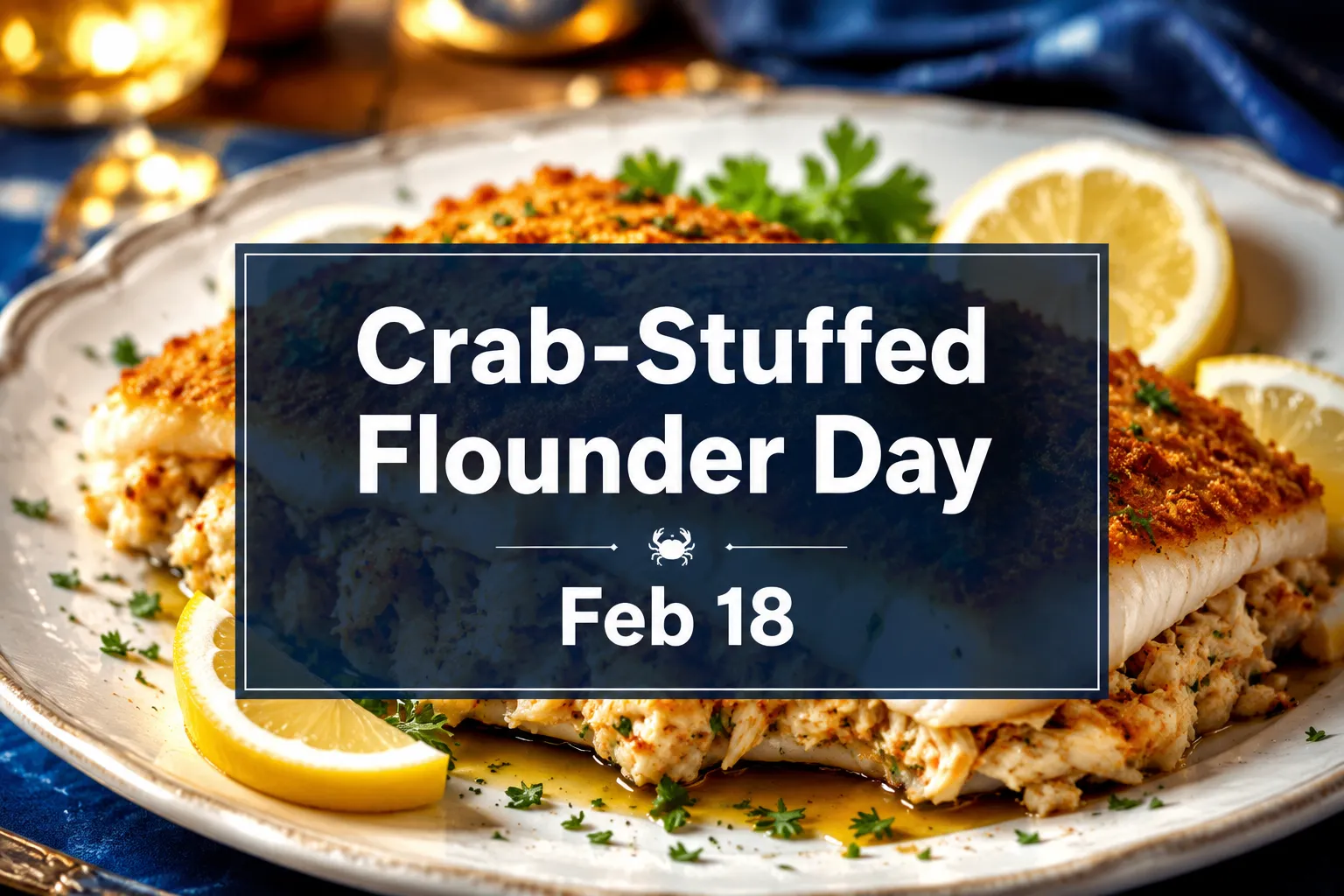 February 18 Crab-Stuffed Flounder Day: History, Recipes, and How to Celebrate in 2026