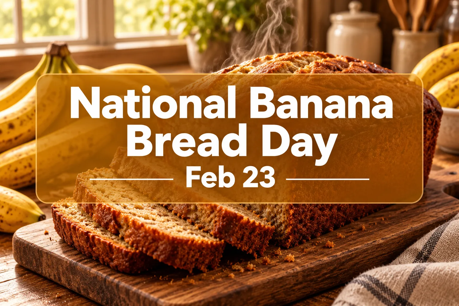 February 23 National Banana Bread Day: History, Recipes & Everything You Need to Know in 2026