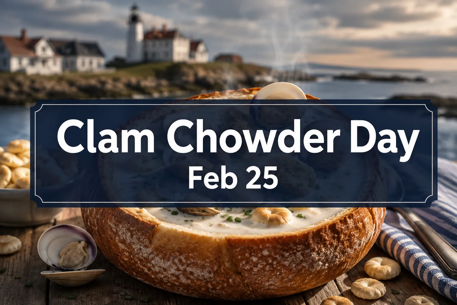 February 25 National Clam Chowder Day: History, Recipes, and How to Celebrate in 2026