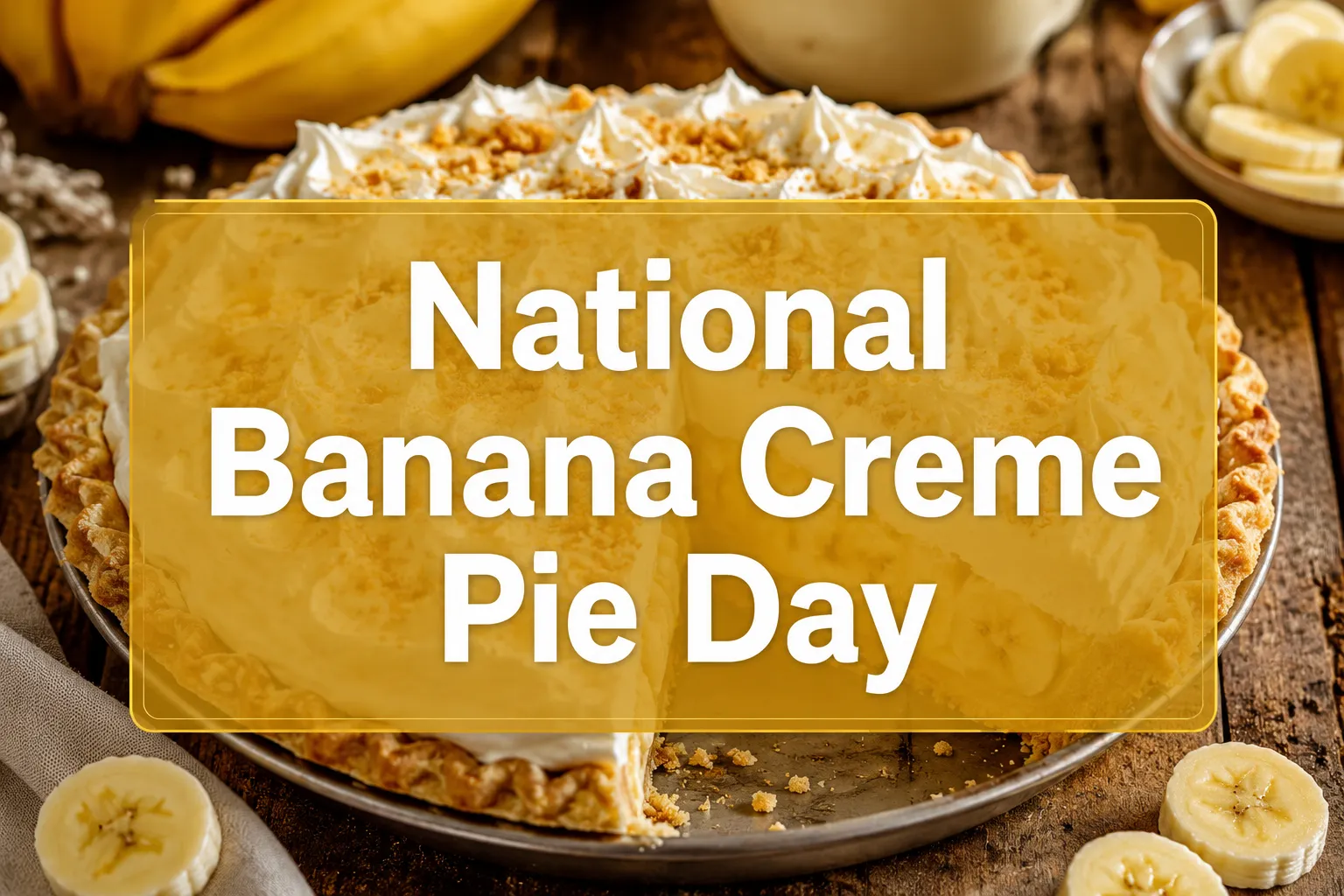 March 2 National Banana Creme Pie Day: History, Recipes, and How to Celebrate in 2026