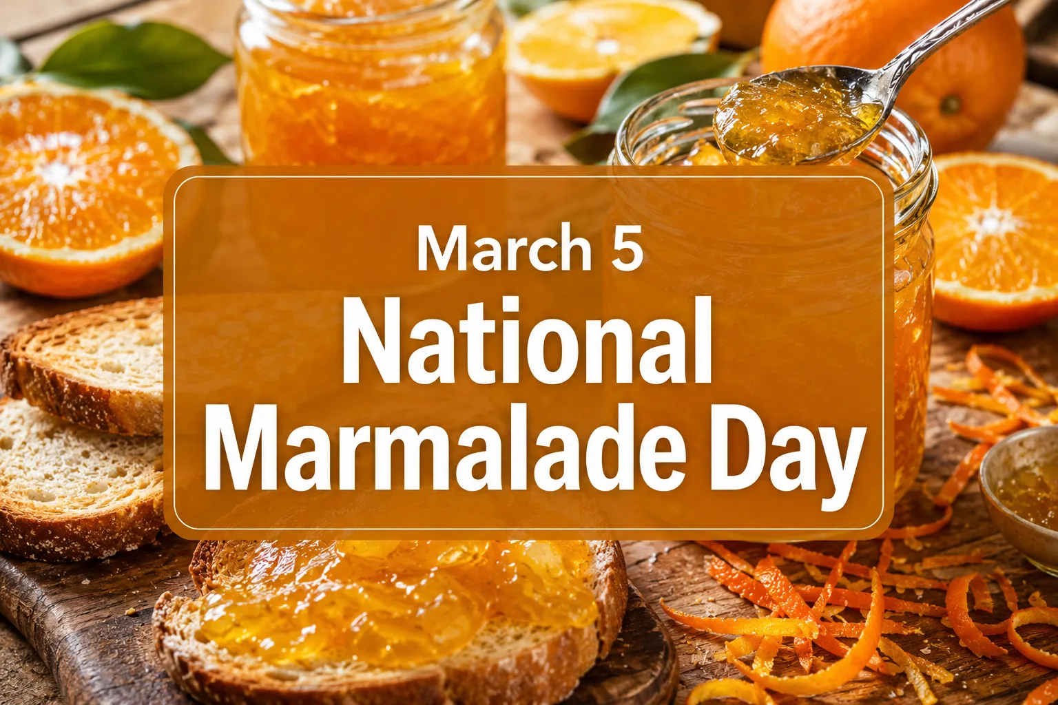 March 5 National Marmalade Day: History, Recipes & How to Celebrate in 2026