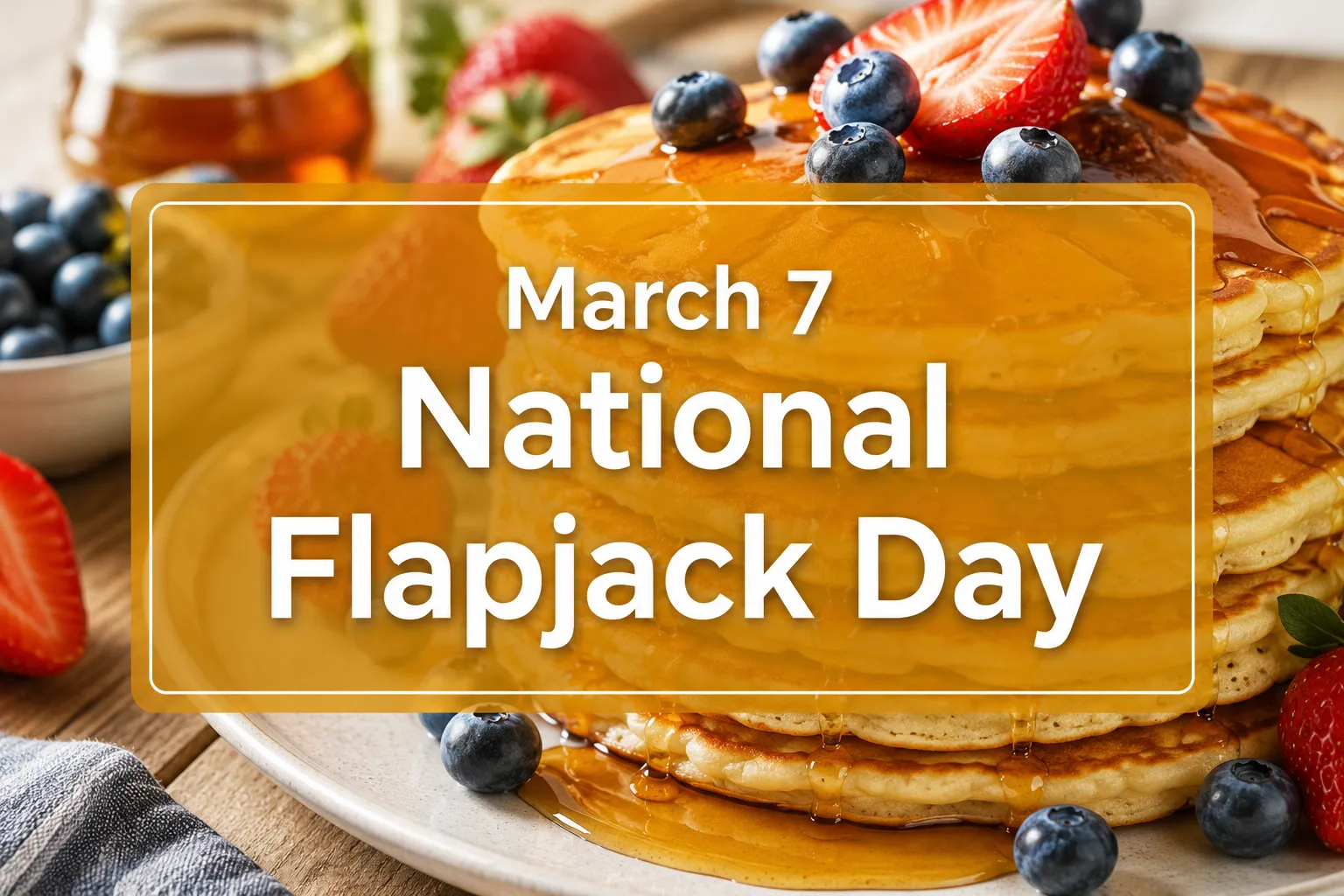 March 7 National Flapjack Day: History, Recipes, and How to Celebrate in 2026