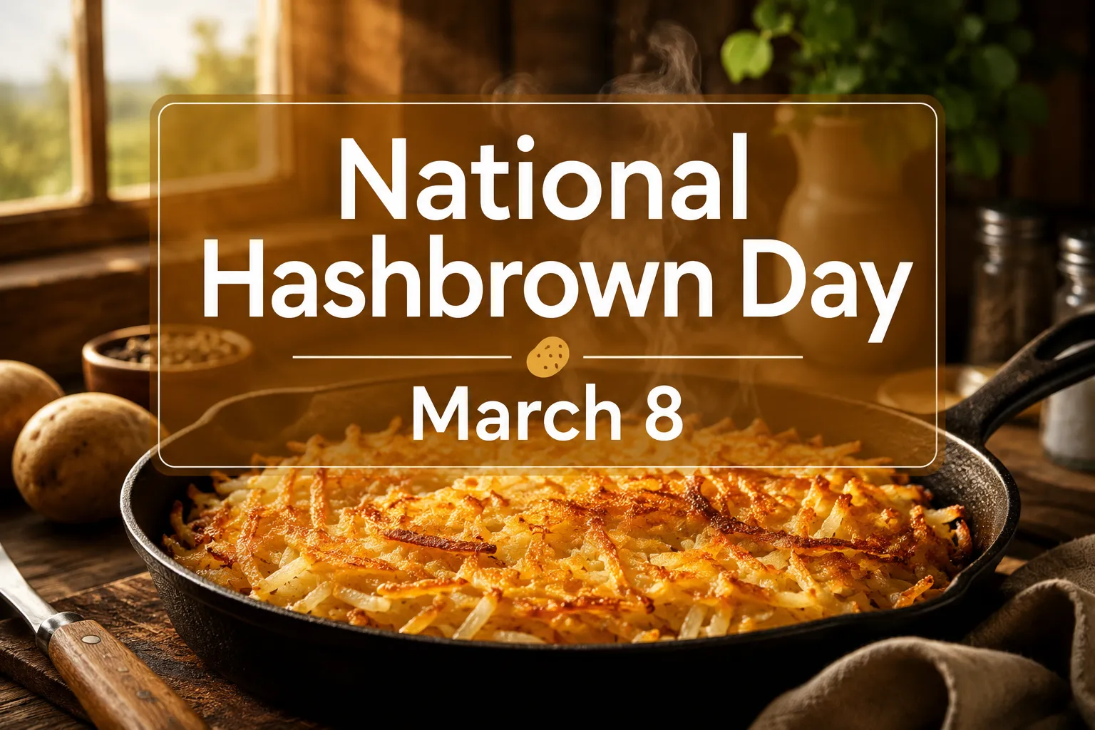 March 8 National Hashbrown Day: History, Recipes, Deals & How to Celebrate in 2026