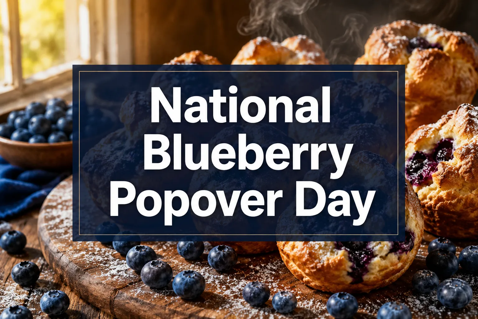 March 10 National Blueberry Popover Day: History, Recipes, and How to Celebrate in 2026