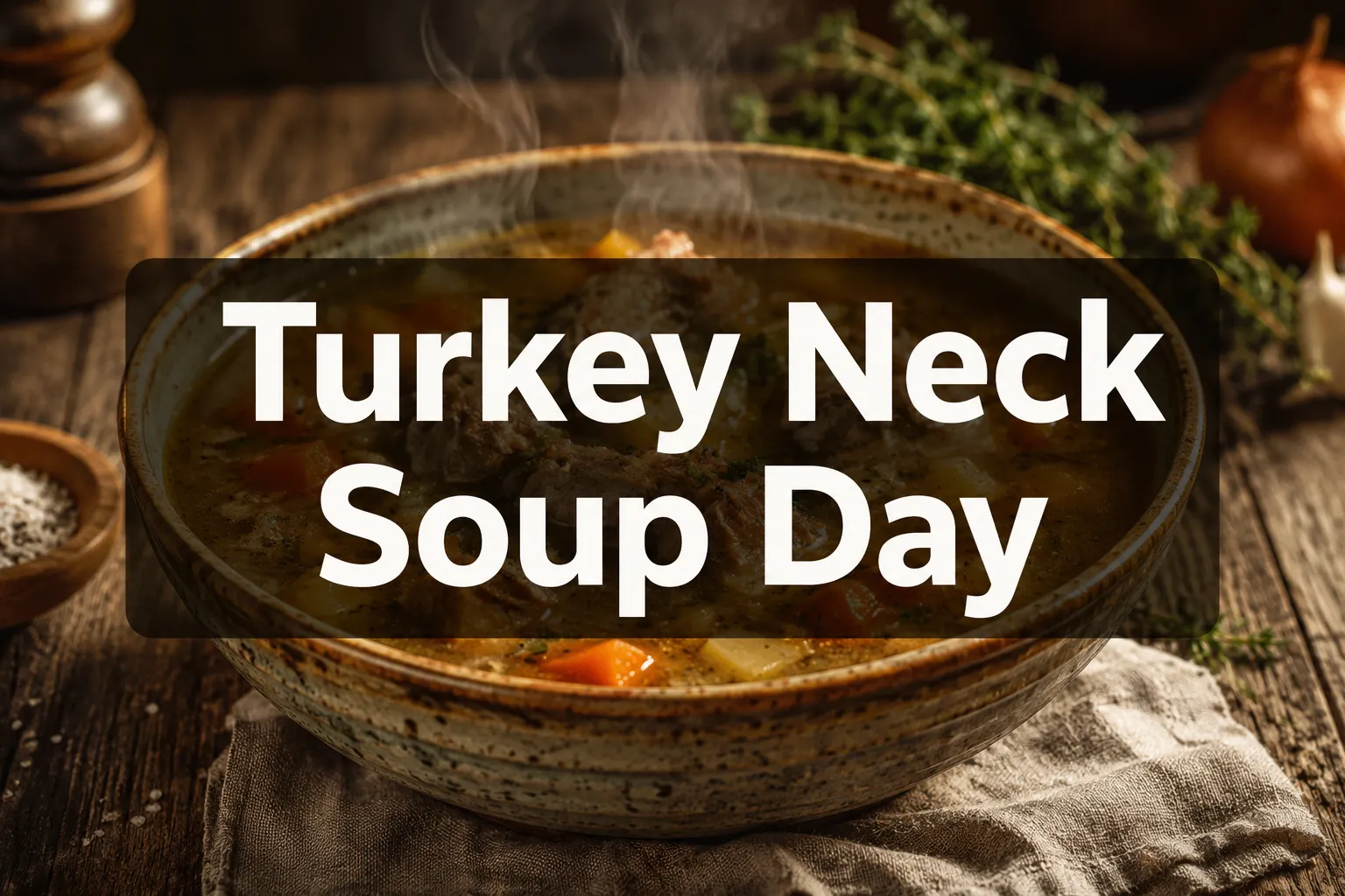 March 30 National Turkey Neck Soup Day: History, Recipes, and How to Celebrate in 2026