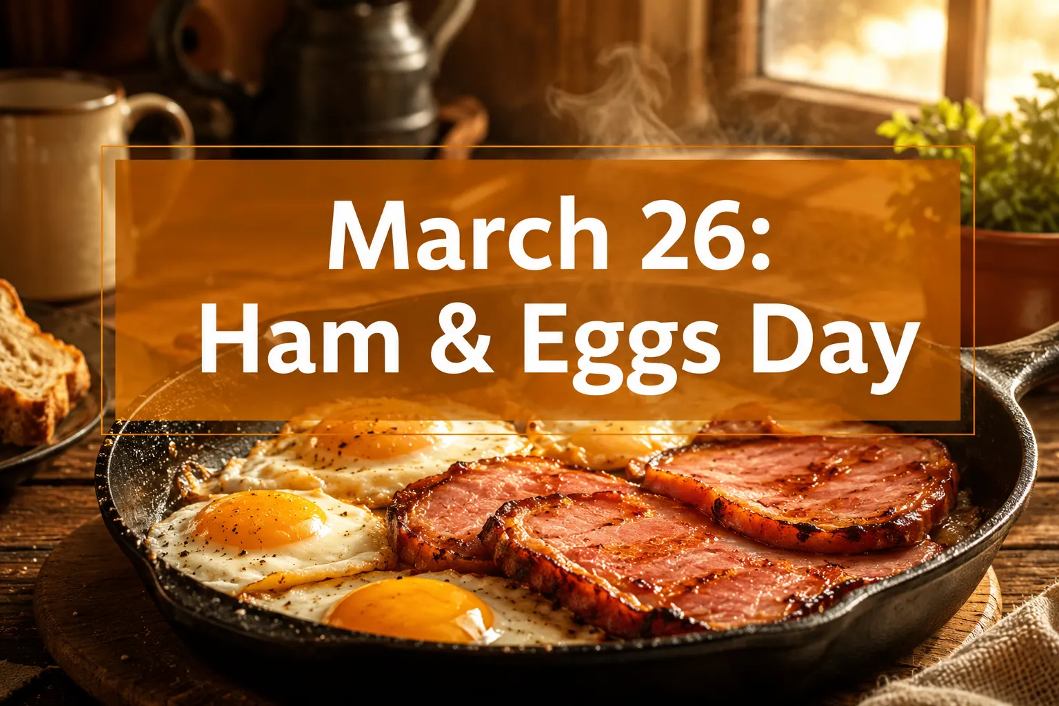 March 26 National Ham & Eggs Day: History, Recipes & How to Celebrate in 2026