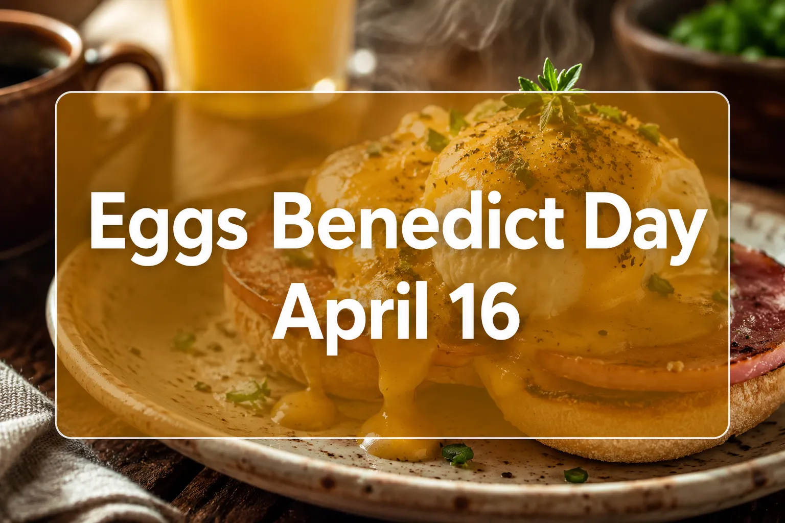 April 16 National Eggs Benedict Day: History, Recipes, and How to Celebrate in 2026