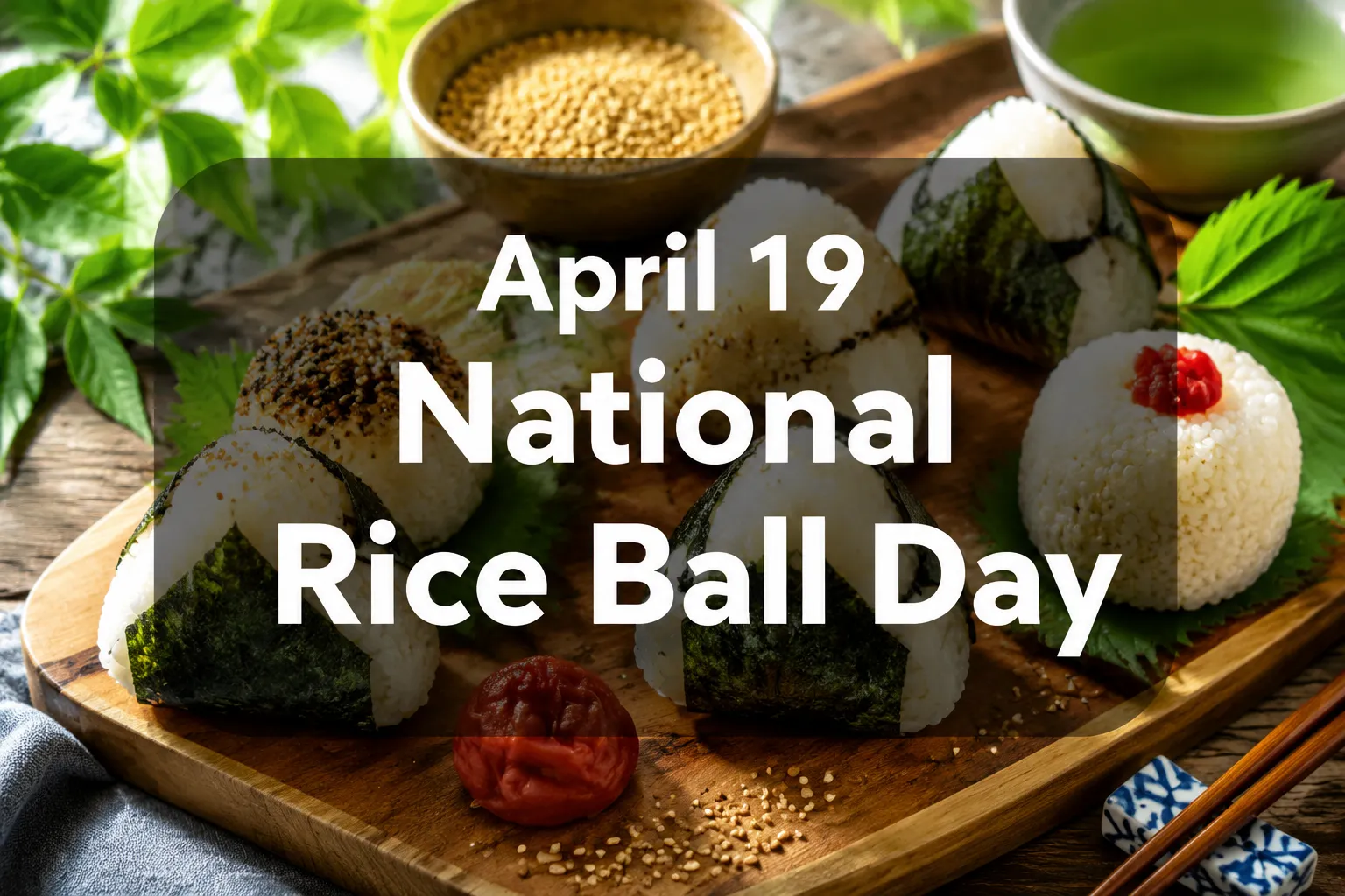 April 19 National Rice Ball Day: History, Recipes, and How to Celebrate in 2026