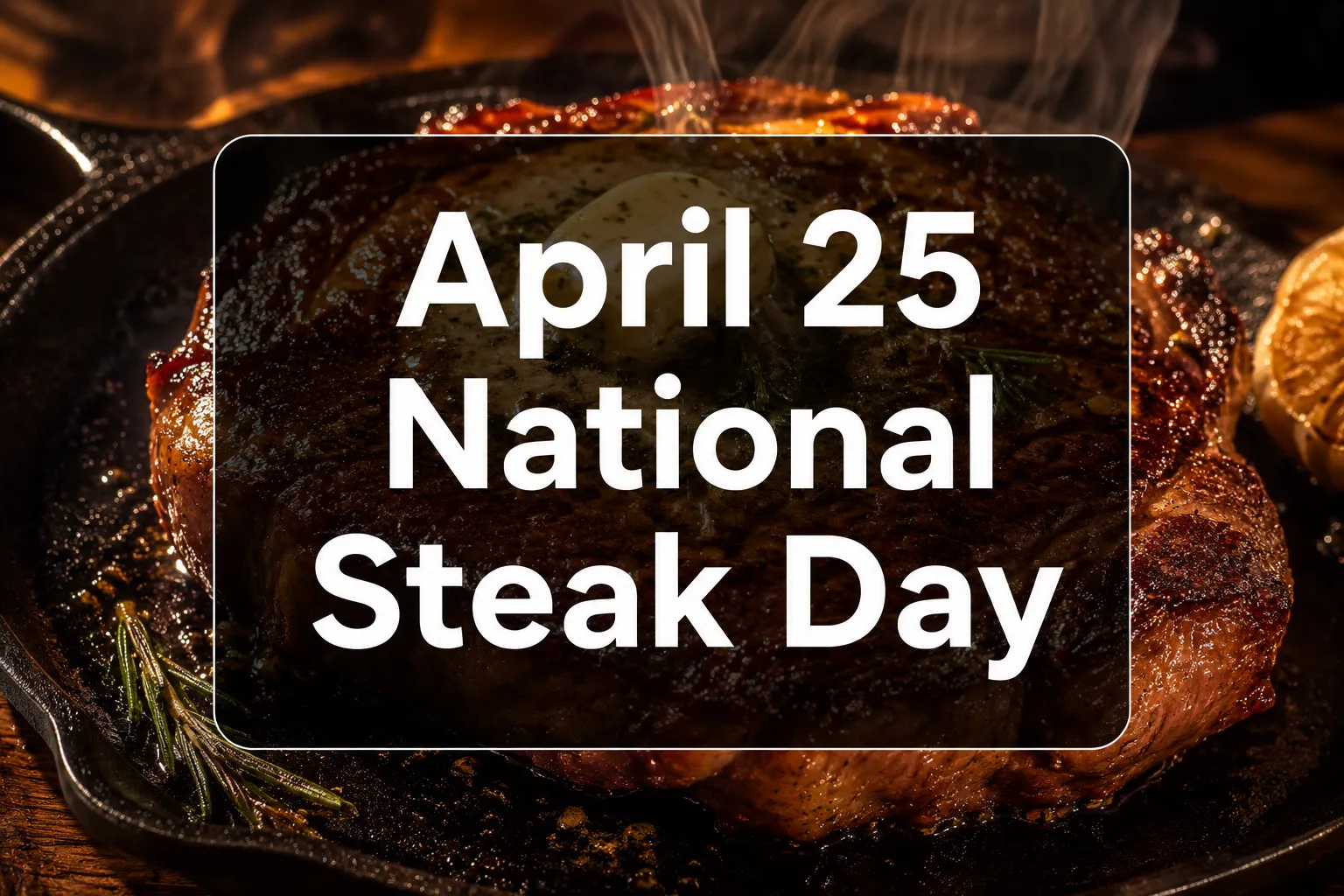 April 25 National Steak Day: The Complete 2026 Guide