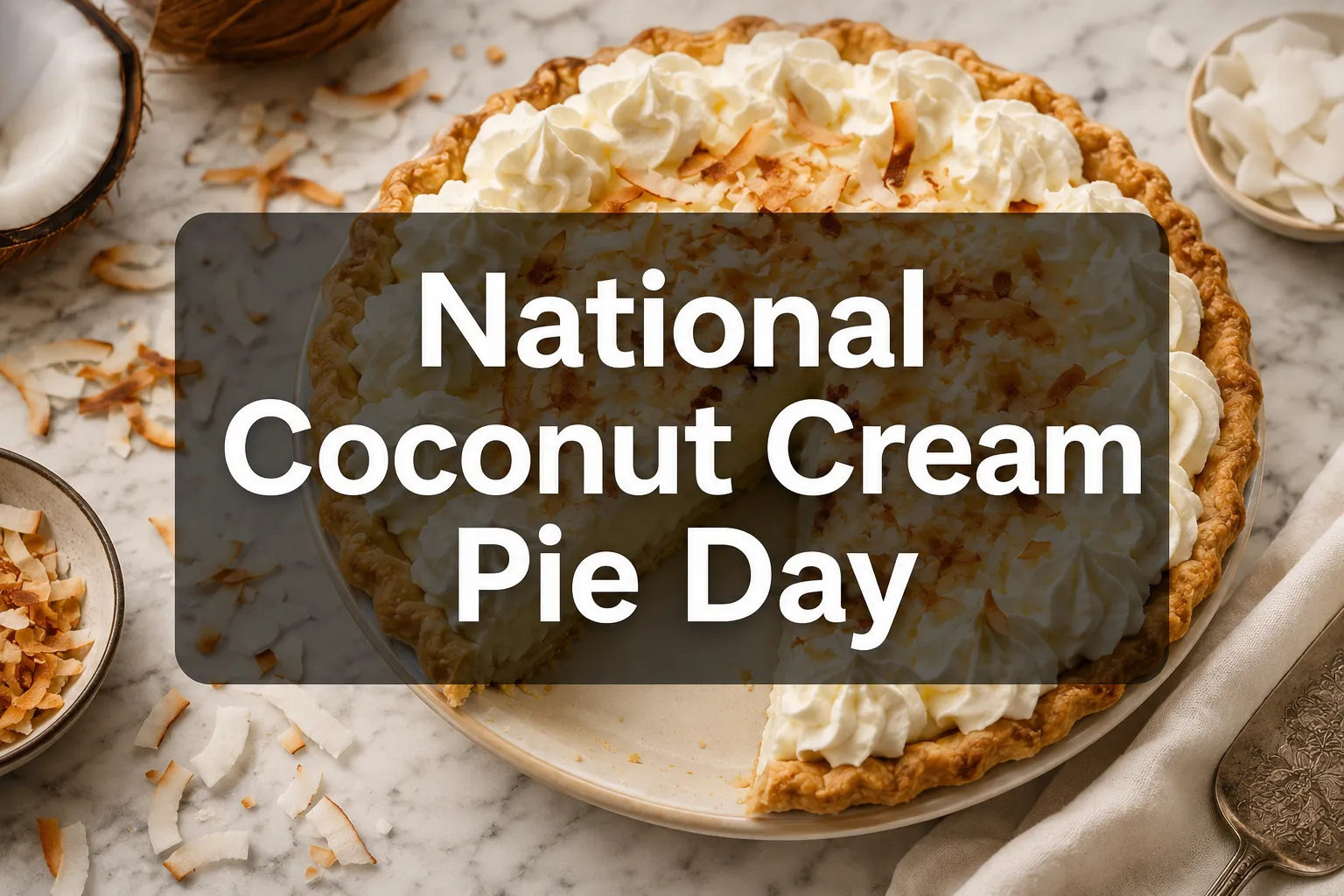 May 8 National Coconut Cream Pie Day: History, Recipes, and How to Celebrate in 2026