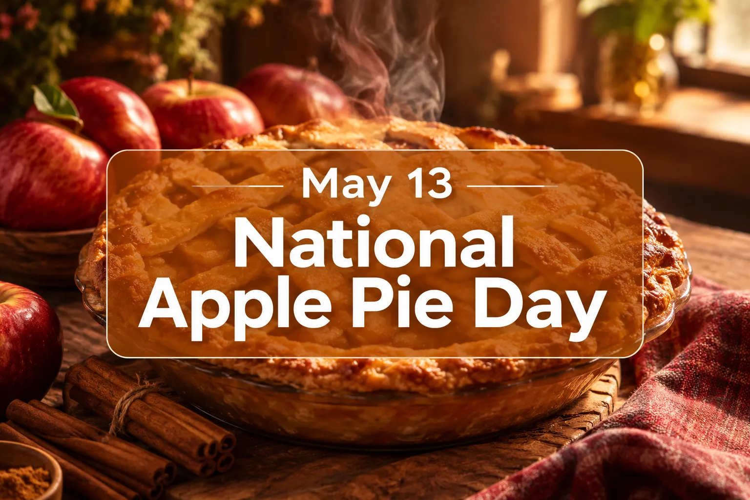 May 13 National Apple Pie Day: History, Recipes & How to Celebrate in 2026