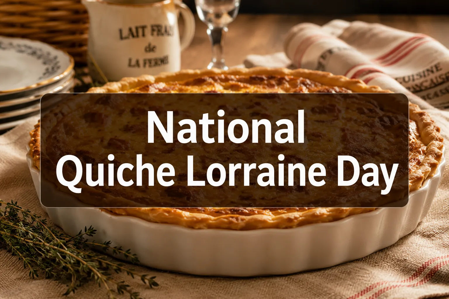 May 20 National Quiche Lorraine Day: History, Recipes, and How to Celebrate in 2026