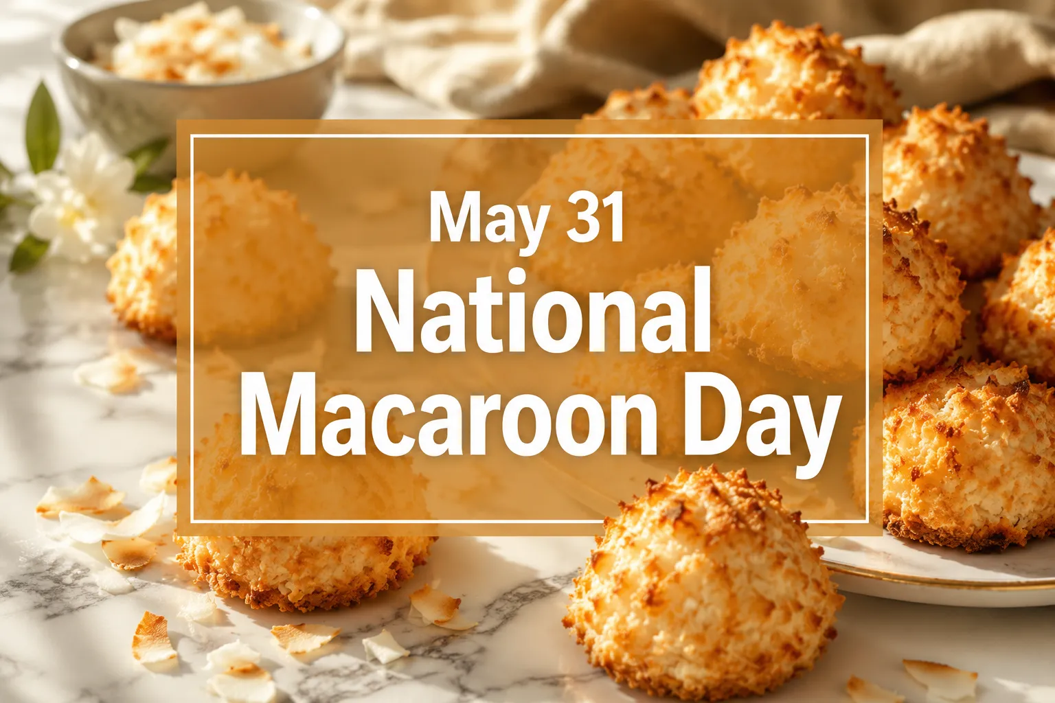 May 31 National Macaroon Day: History, Recipes, and How to Celebrate in 2026