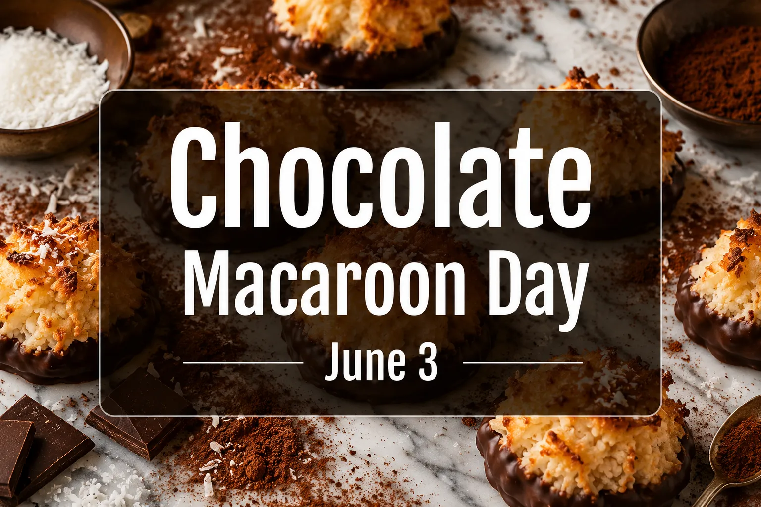 June 3 National Chocolate Macaroon Day: History, Recipes & How to Celebrate in 2026
