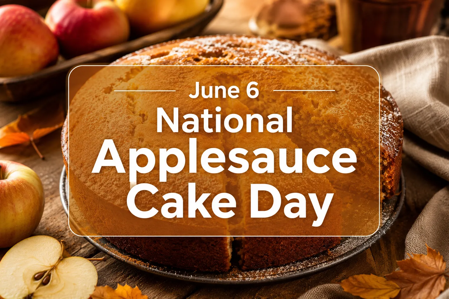 June 6 National Applesauce Cake Day: History, Recipes, and How to Celebrate in 2026