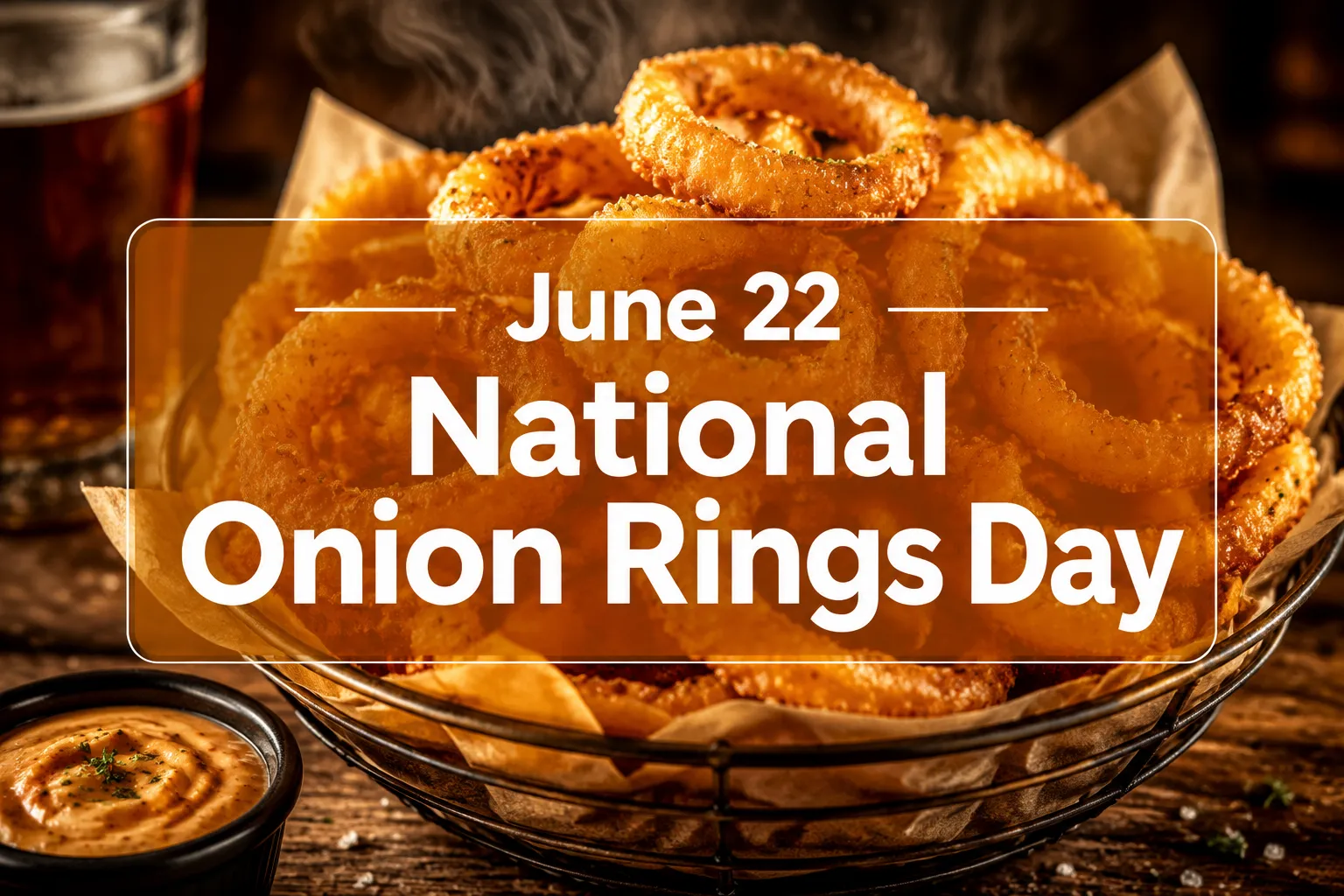 June 22 National Onion Rings Day: History, Recipes, Deals & How to Celebrate