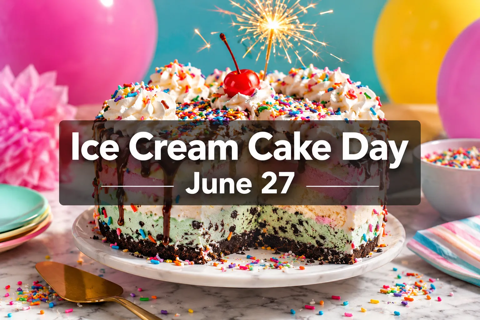 June 27 National Ice Cream Cake Day: History, Recipes, and How to Celebrate in 2026