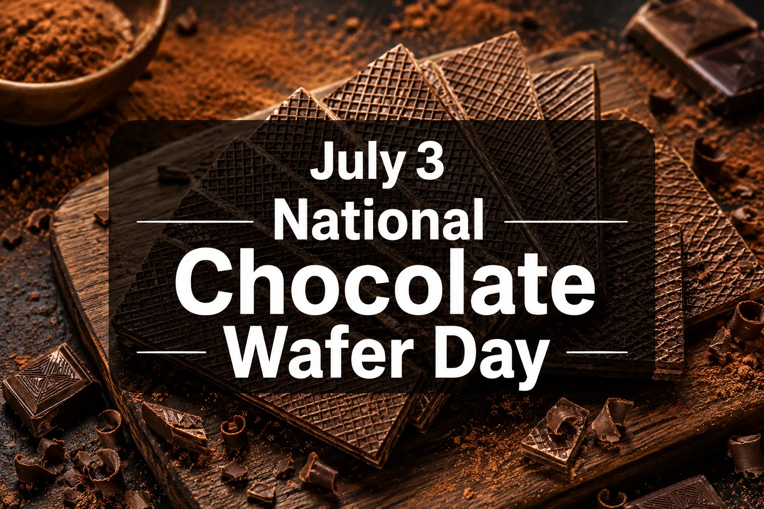 July 3 National Chocolate Wafer Day: The Complete 2026 Guide