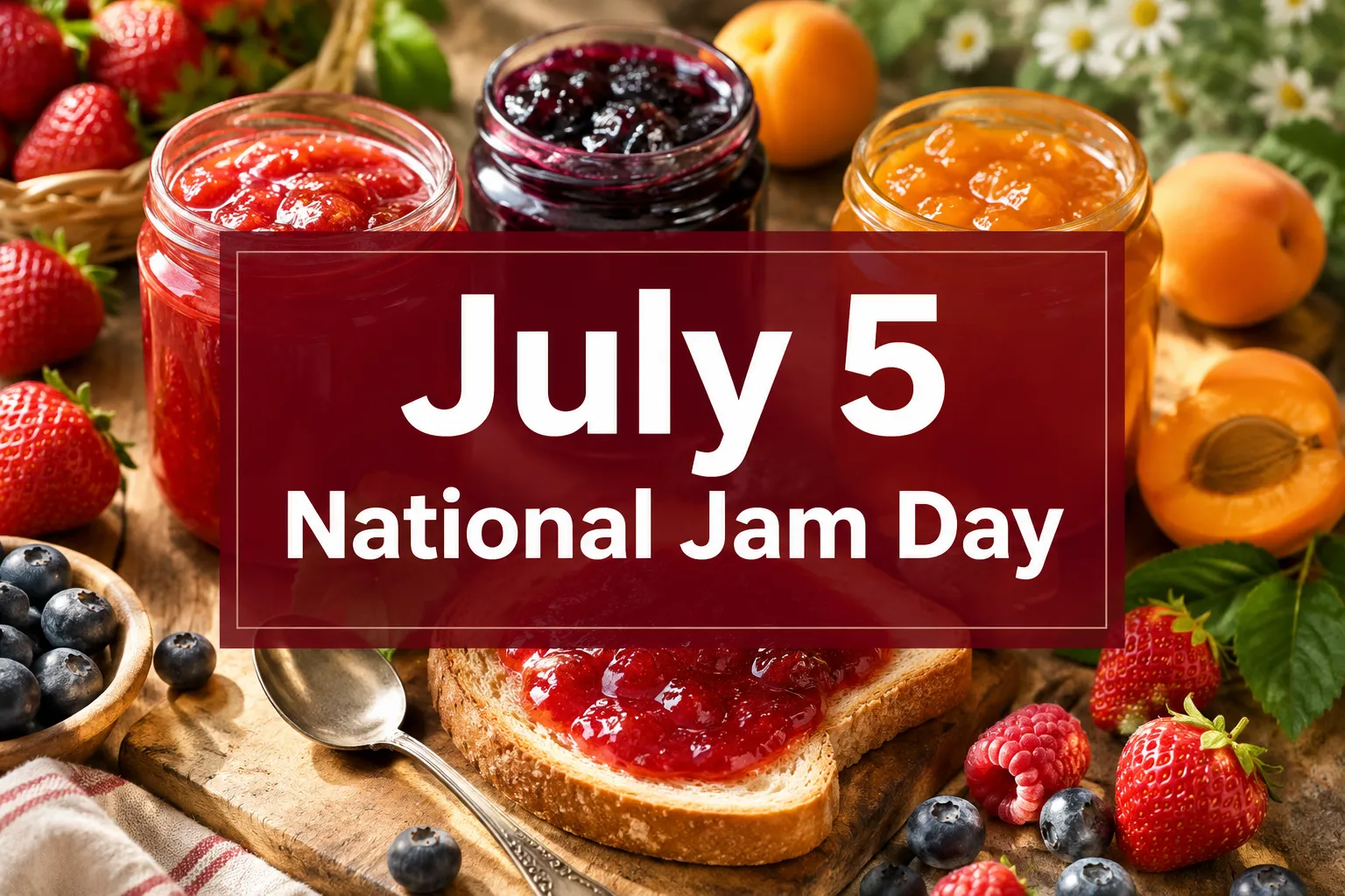 July 5 National Jam Day: History, Recipes, and How to Celebrate in 2026