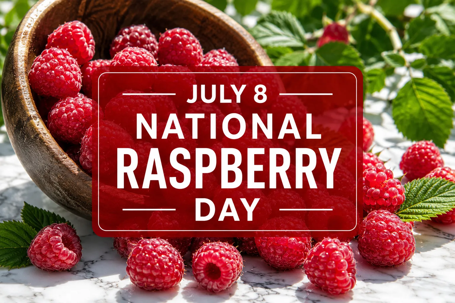 July 8 National Raspberry Day: History, Recipes, and How to Celebrate in 2026