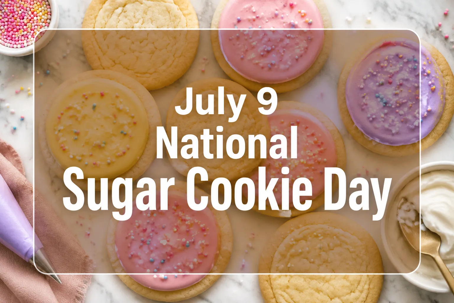 July 9 National Sugar Cookie Day: History, Recipes, and How to Celebrate in 2026