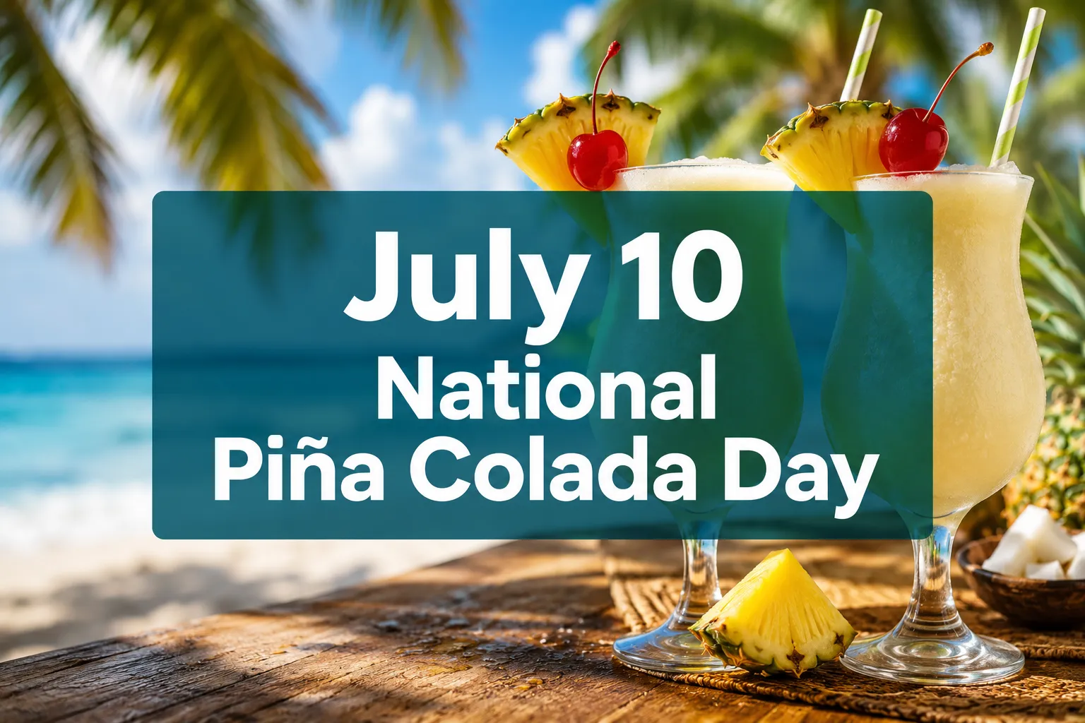 July 10 National Piña Colada Day: History, Recipes, and How to Celebrate in 2026