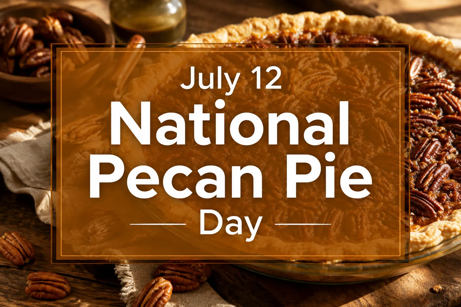 July 12 National Pecan Pie Day: History, Recipes, and Everything You Need to Know in 2026