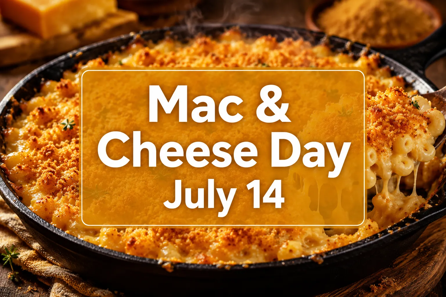 July 14 National Macaroni & Cheese Day: History, Recipes & How to Celebrate in 2026