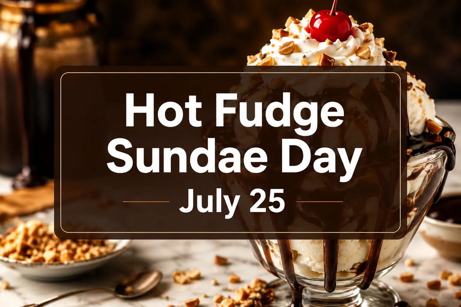 July 25 National Hot Fudge Sundae Day: History, Recipes, Deals, and Everything You Need to Know