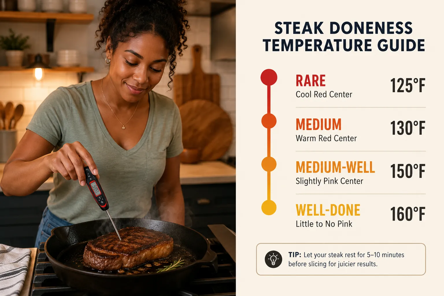 Steak Cooking Temperature Guide