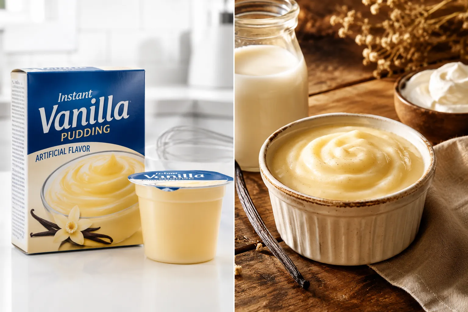 Store-Bought vs. Homemade Vanilla Pudding: Which Is Better?