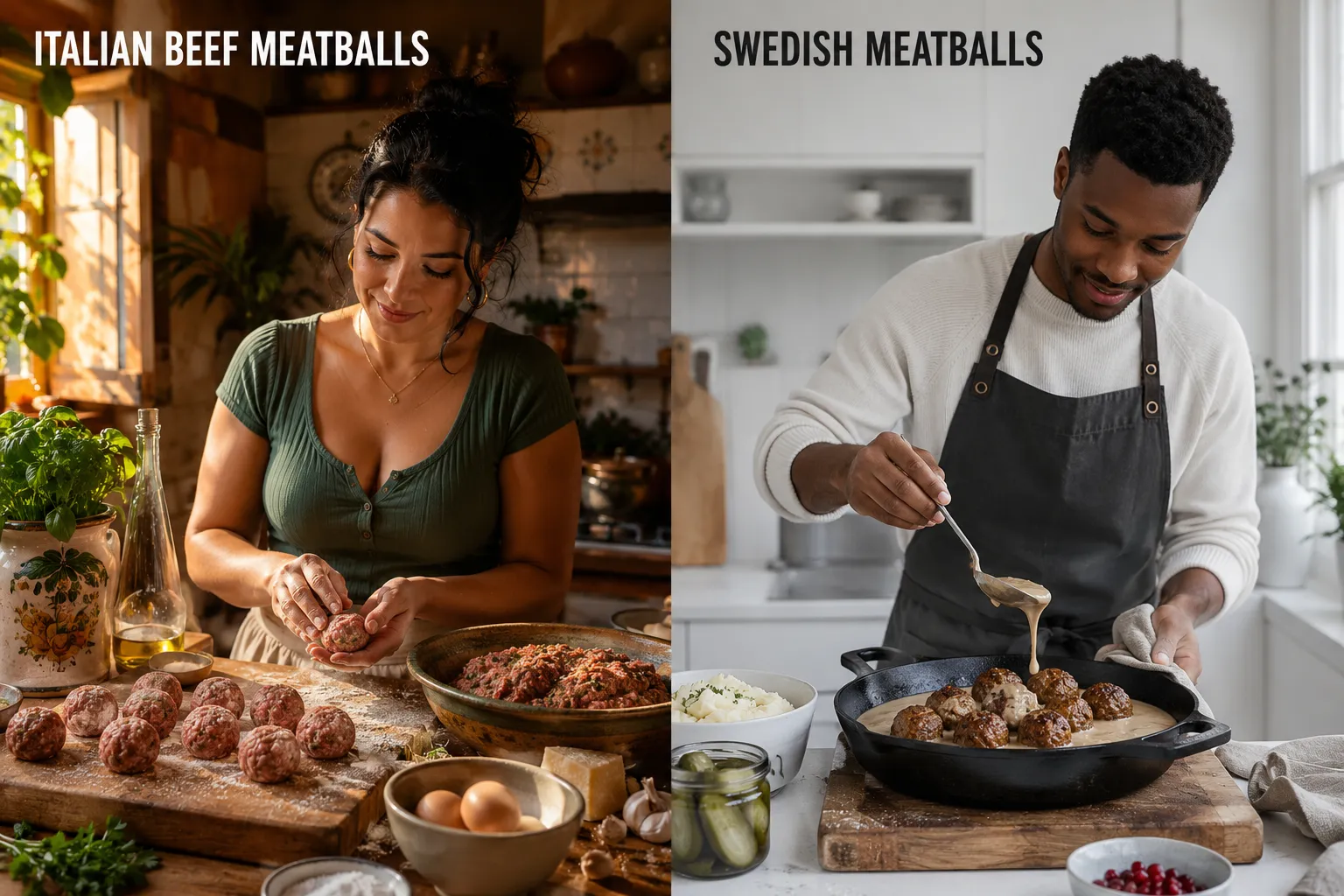 Swedish Meatballs vs. Italian Meatballs: What Is the Difference?