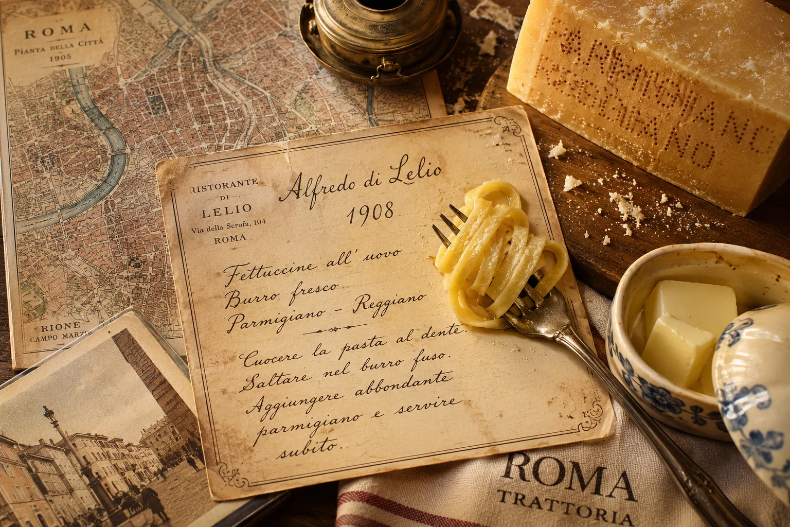 Traditional vs. Modern Fettuccine Alfredo