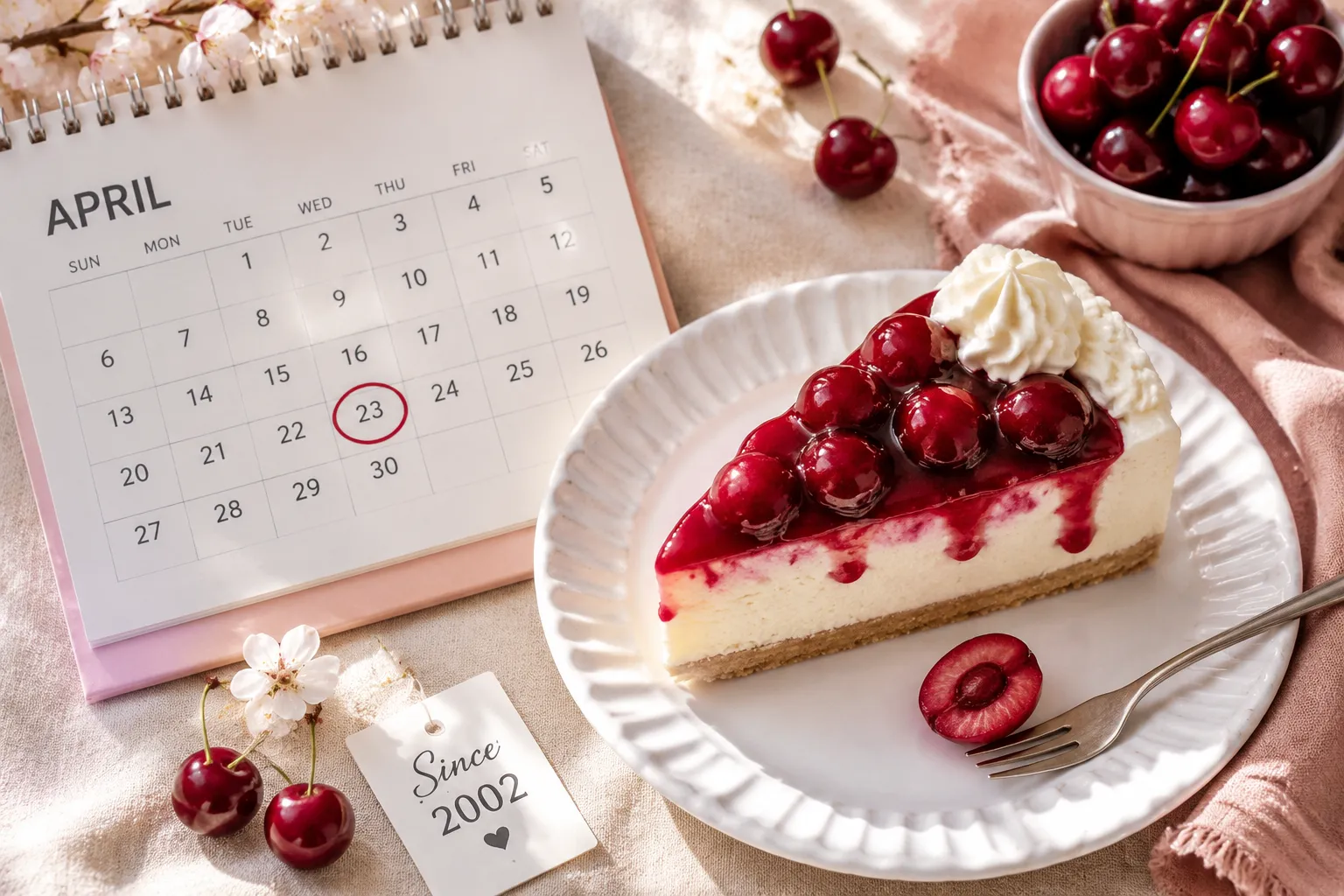 What Is National Cherry Cheesecake Day?