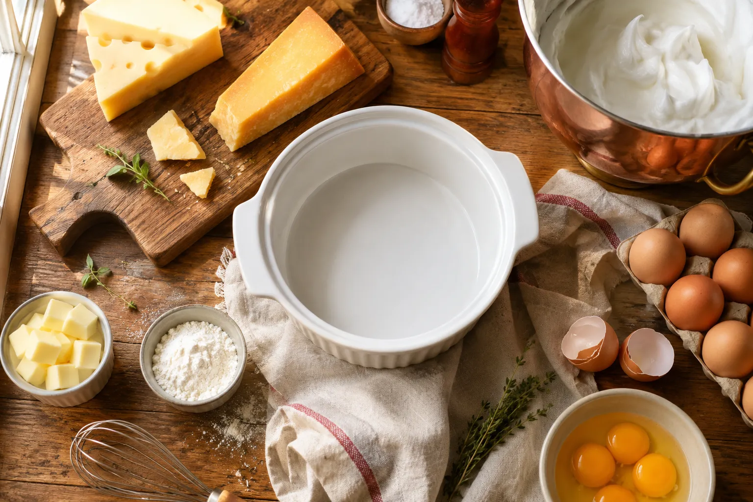 What Is the Difference Between a Soufflé and a Regular Cheese Dish?