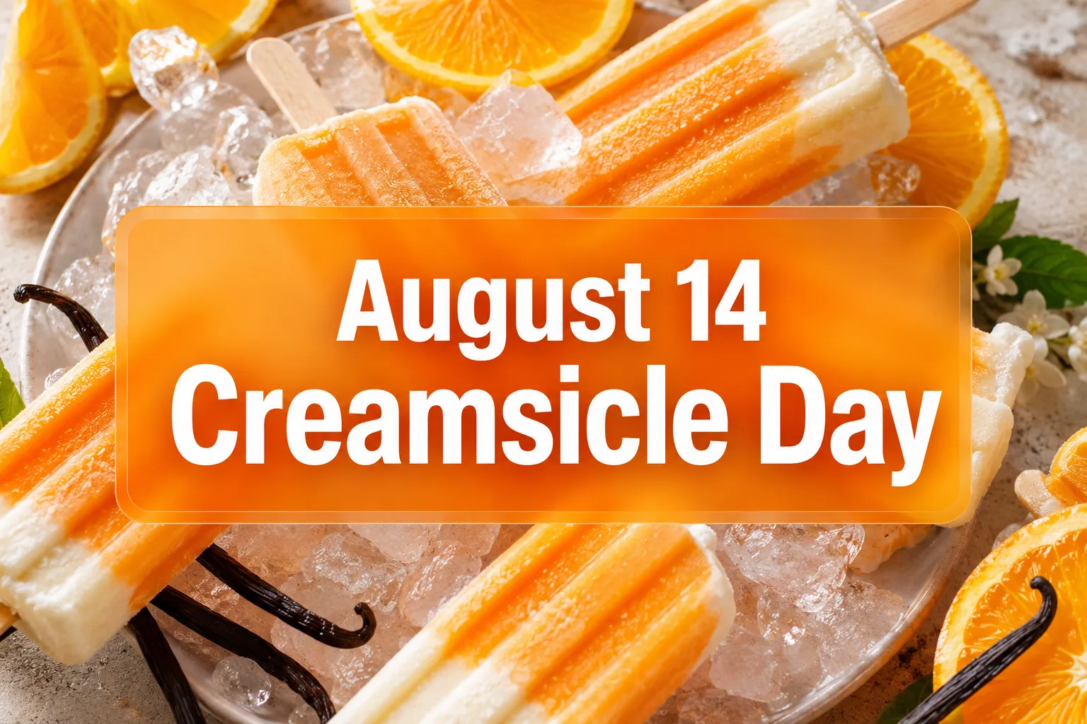 August 14 Creamsicle Day
