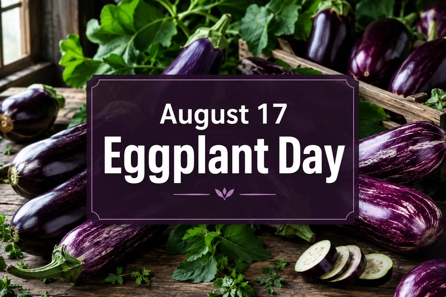 August 17 Eggplant Day