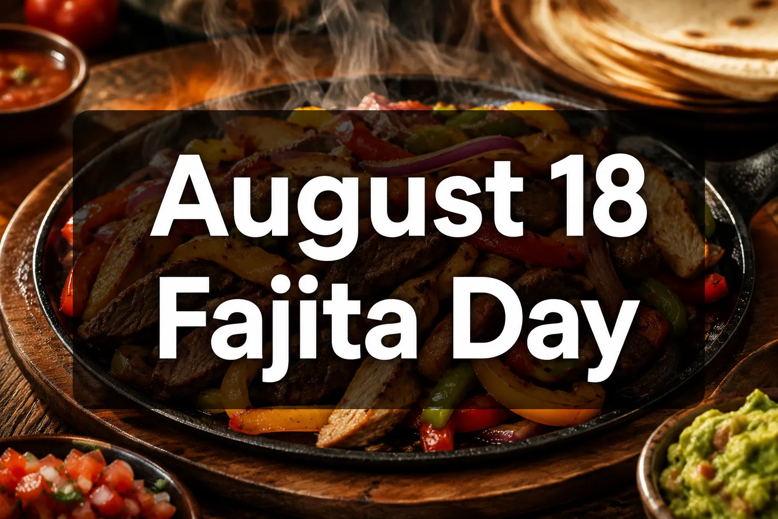 August 18 Fajita Day