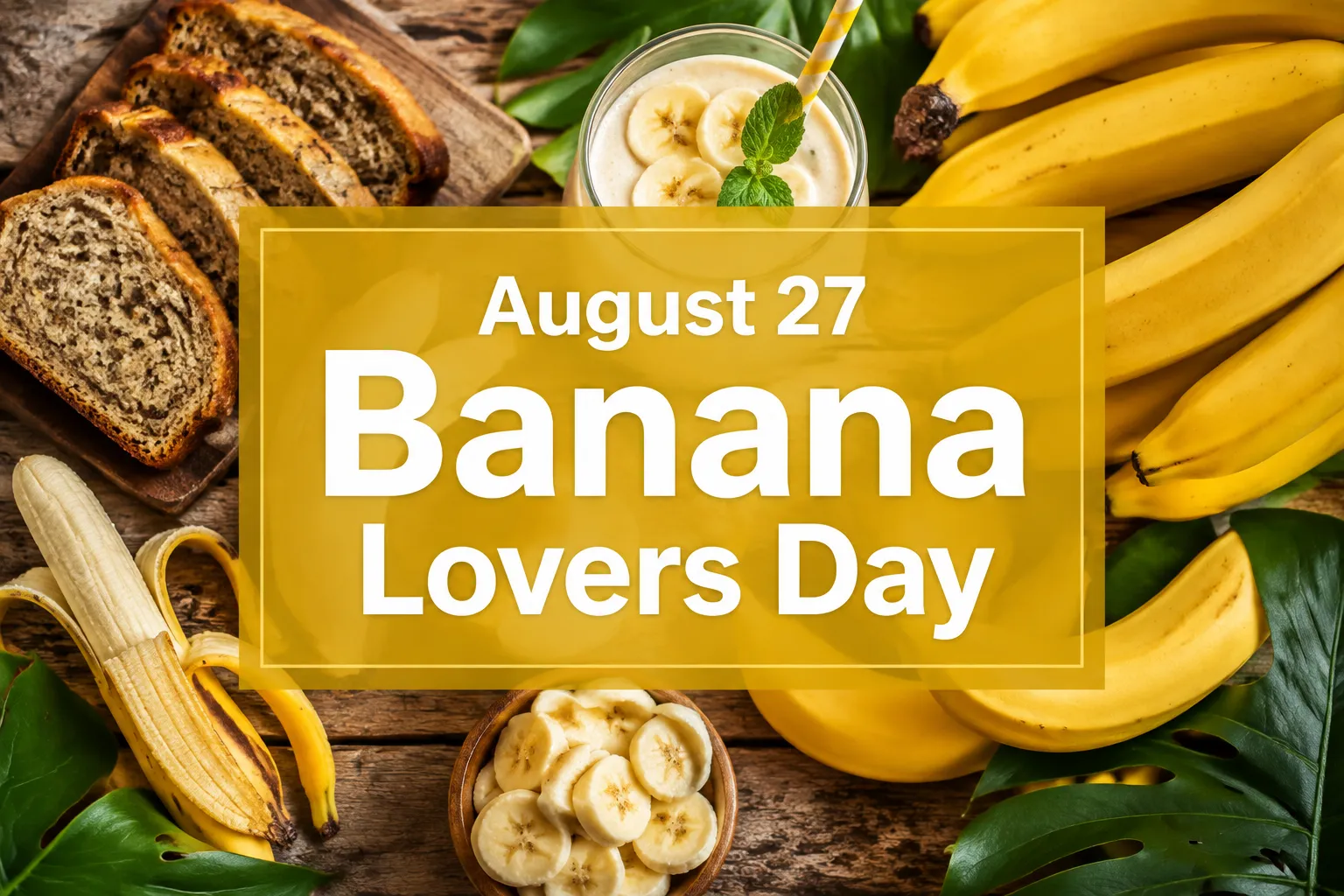August 27 Banana Lovers Day