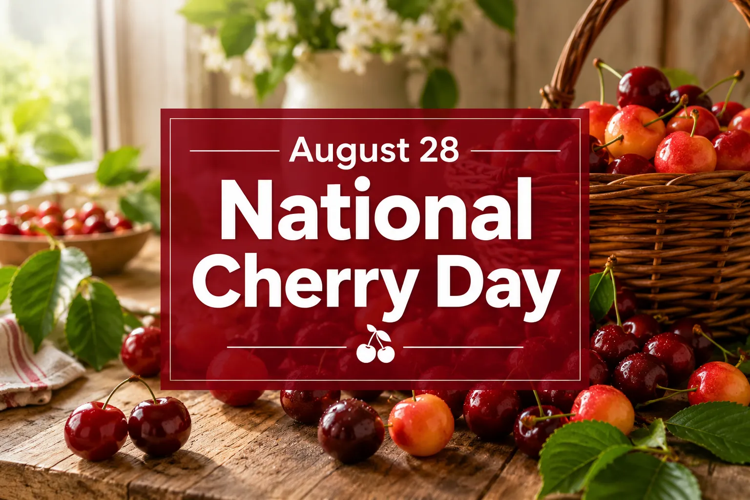August 28 National Cherry Day