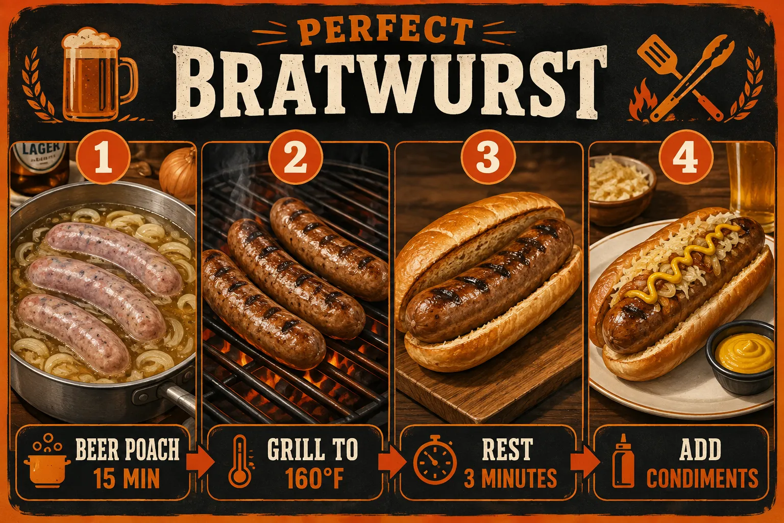 Best Bratwurst Recipes for August 16
