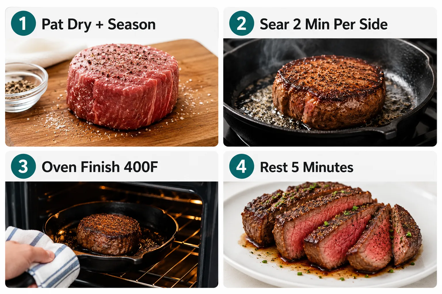 How to Cook Filet Mignon at Home
