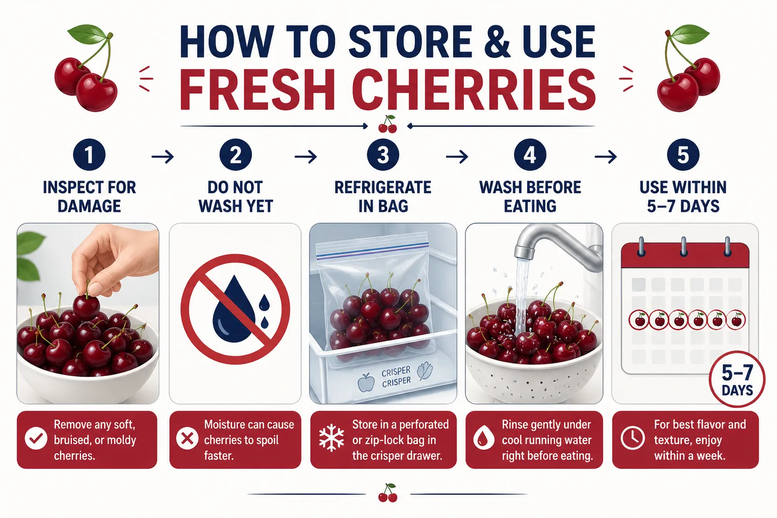How to Store Fresh Cherries